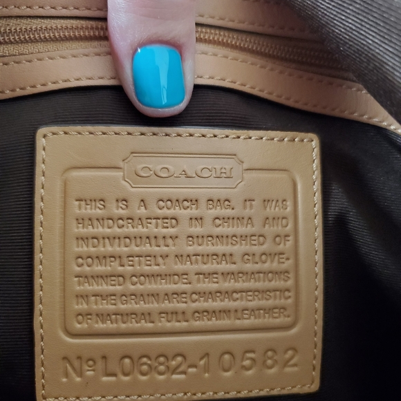 Coach Leather Shoulder Bag - Picture 4 of 8